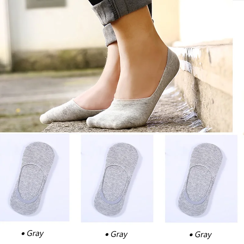 6pcs/3pair Summer Invisible Boat Socks Women\'s Short Socks Low Socks Slipper Shallow Mouth No Show Socks for Ladies Girls Meias