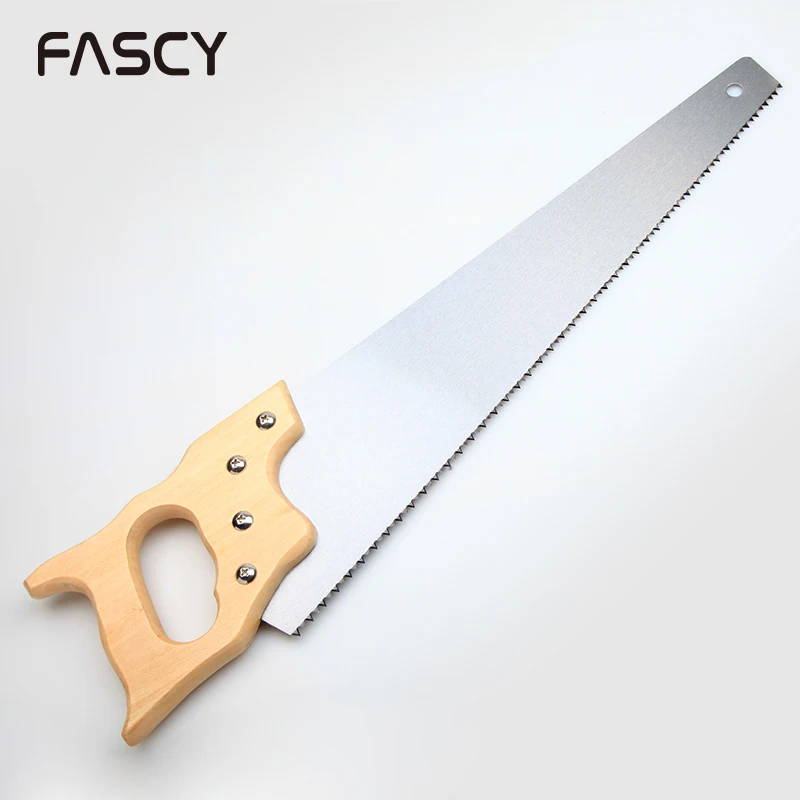 18inch Hand Saw With Wood Handle Precision Double Ground Teeth Woodworking Hand Tools