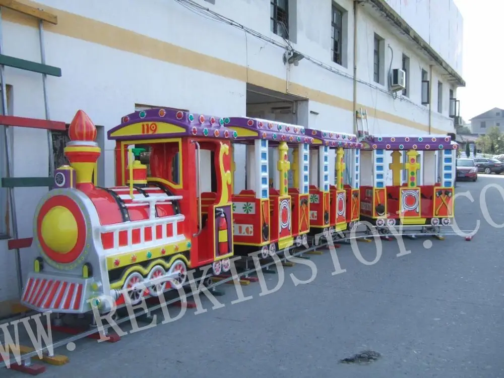 Kid's Electric Train Fire Engine Imitation With 14 Seats