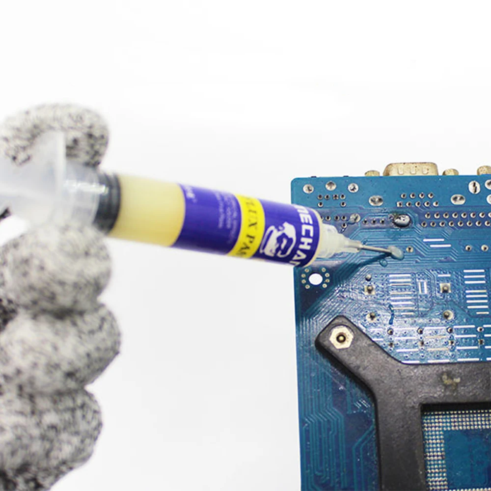 MECHANIC 10CC NO-Clean Solder Flux Paste/Liquid For iPhone Computer Motherboard SMD PGA BGA PCB Repair Tools