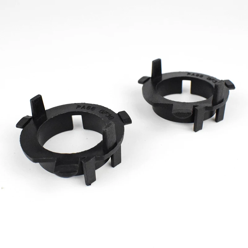 2PCS H7 LED Car Headlight Bulb Base Holder Adapter Retaining Clip H7 Head Lamp For sorento headlight Nissan QASHQAI KIA K3 K4 - Detail 1