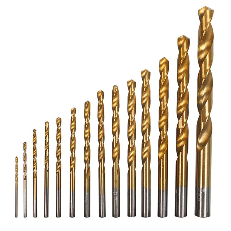 99Pcs Titanium Bọc Mũi Nhóm HSS 1-10Mm Thích Hợp Cho Kim Loại, gỗ Và Nhựa.
