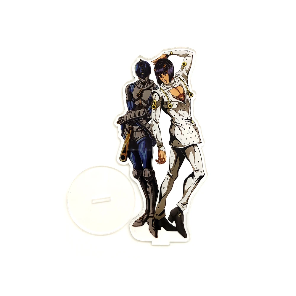 Jo no Bizarre Adventure Golden Wind Giorno Giova Bruno Bucciarati HF acrylic stand figure model plate holder cake topper