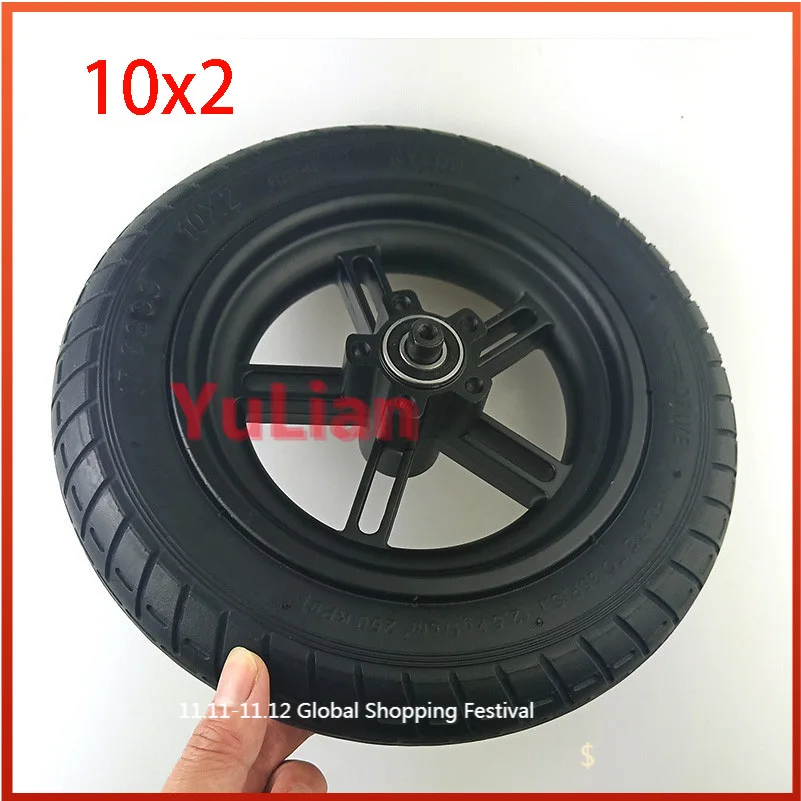 

10x2 wheel (wheel 10 inch) for Xiaomi Mijia M365 Xiaomi m365 10 inch tires wheels set 156 mm tire mod upgrade