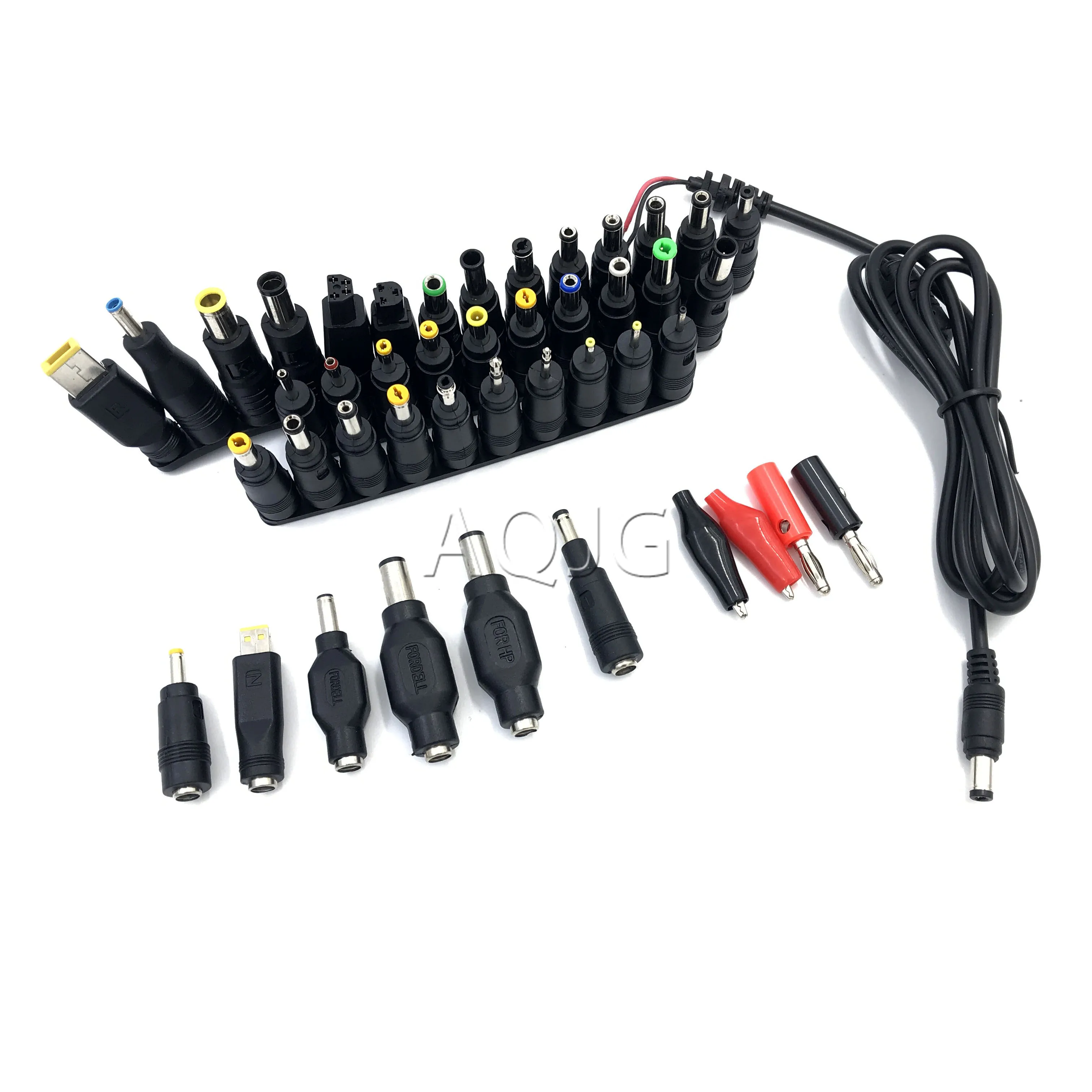 

34PCS Universal Laptop AC DC Jack Power Supply Adapter Connector Plug for HP Dell Lenovo Acer Toshiba Notebook Cable Cord