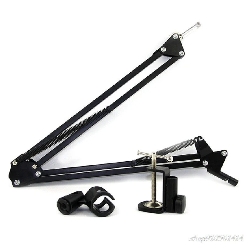 Mic Arm Stand Microphone Suspension Boom Scissor Holder for studio Broadcast PN O14-20 Dropship