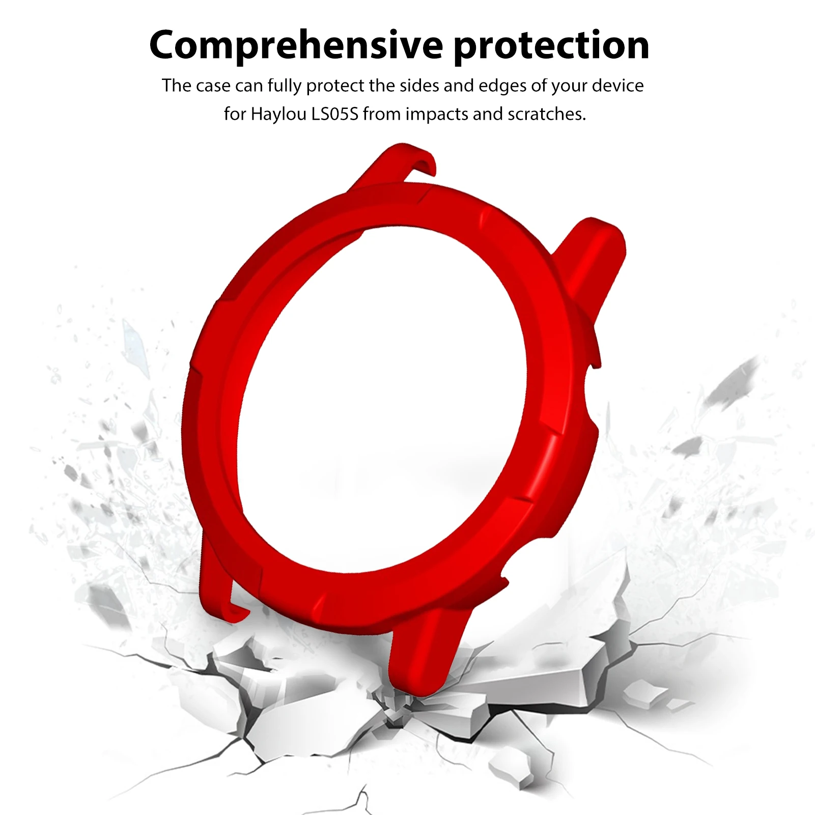 غطاء حماية الكمبيوتر ل Haylou RT LS05S حافظة واقية الإطار قذيفة ل Haylou LS05S ساعة ذكية ملحقات الوفير