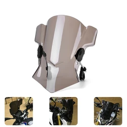 Motorcycle WindScreen Wind Deflectors For Honda CB600F Hornet CB650F CB125F CB1300 CB 1000R 1000 For Husqvarna Nuda 900R Smoke