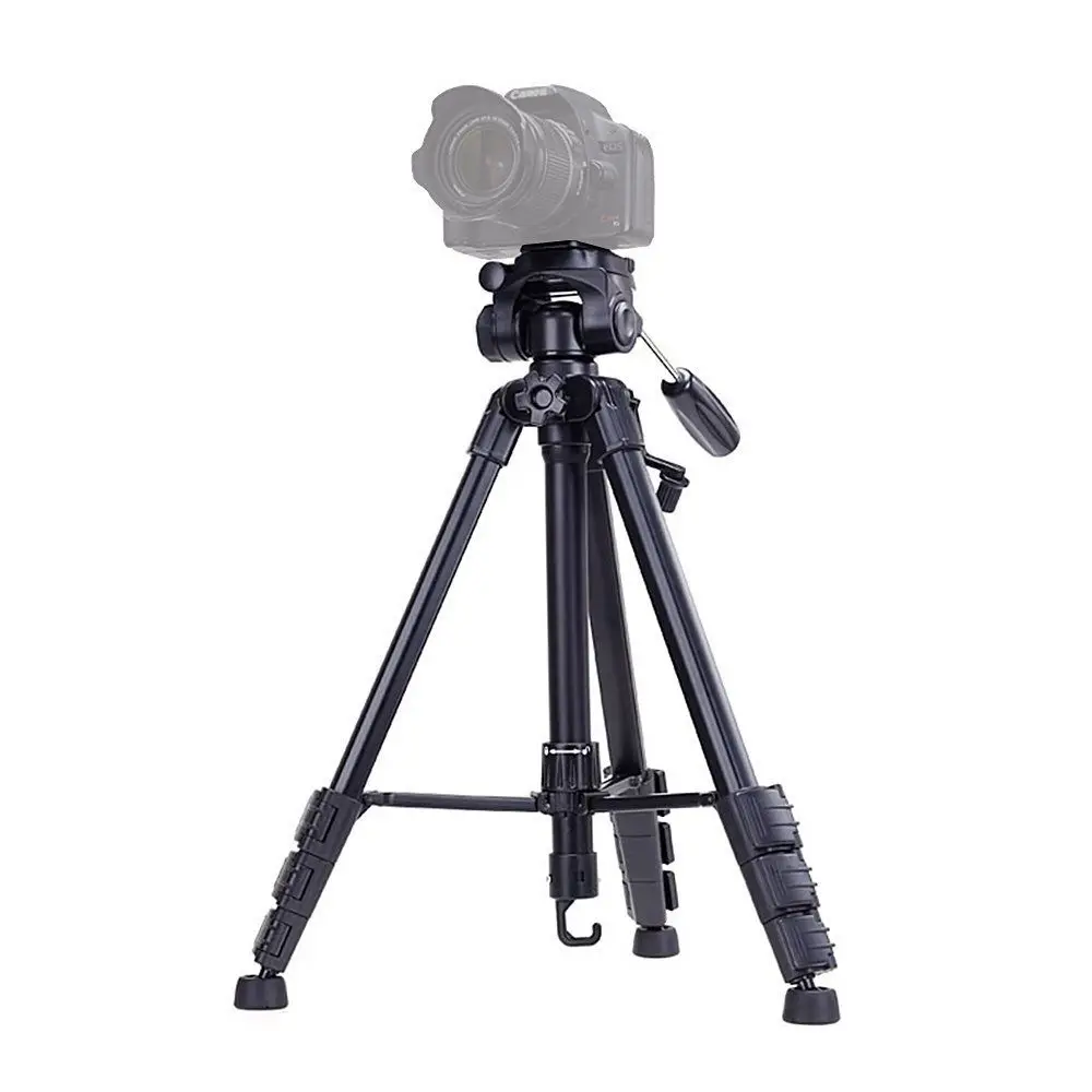 Aluminum Alloy Pro Camera Camcorder Binoculars DV Tripod Damping Head & Bag YUNTENG VCT-690