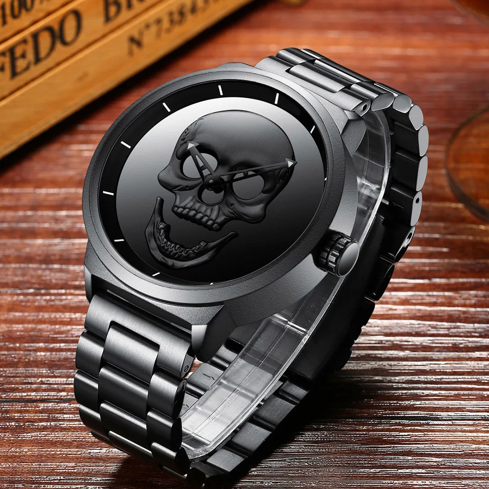AISHY Mens large face watches Men's watch large dial High Quality Two Hand Watch Retro man watch Men's watch free shipping