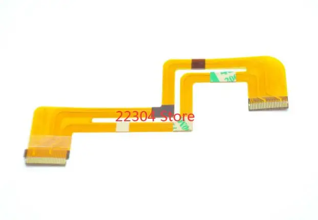 2PCS LCD hinge rotate shaft Flex Cable for Sony DCR-SR35E SR36E SR45E SR46E SR55E SR65E SR75 SR85E Video camera