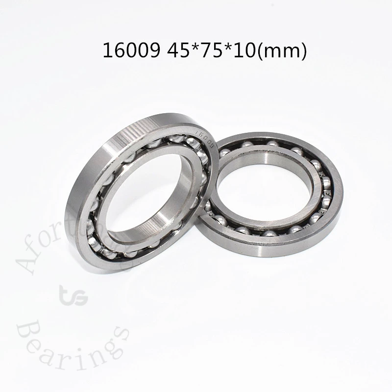 Bearing 1pcs 16009 45*75*10(mm) chrome steel  High speed Mechanical equipment parts