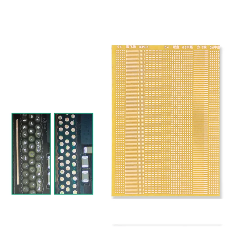 3 w 1 końcówki lutownicze kawałek lutowniczy Dot naprawa z igłą do płyty głównej PCB Jumper drut miedziany z linką do puszczania naprawa punktowa