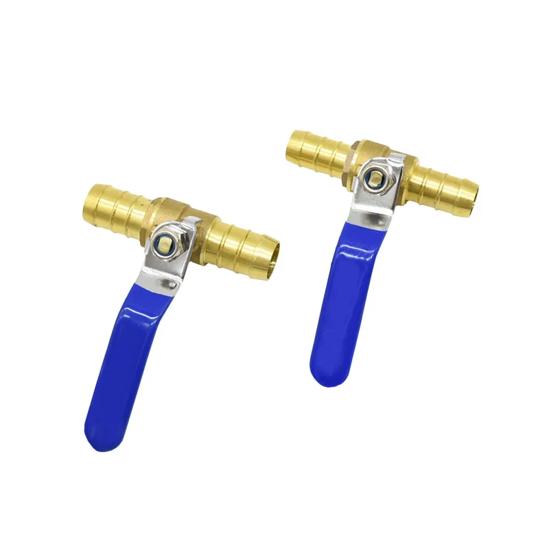 16mm 19mm Ir Water Hose Valve Straight Body Garden Tap Garden Irrigation Barb Water Flow Control Valve 1Piece