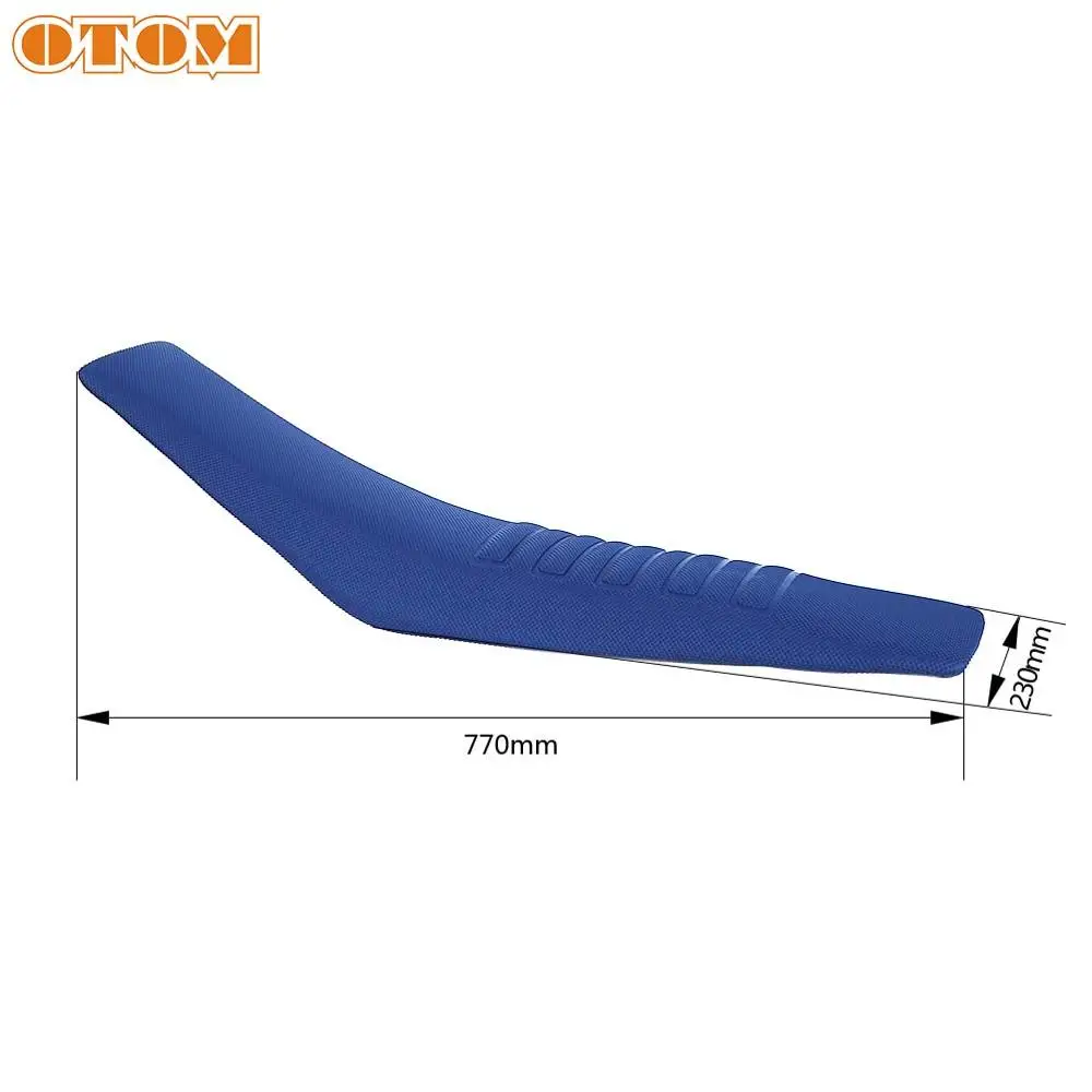 OTOM-funda de asiento de motocicleta antideslizante, juego de cojín suave con pinza impermeable, protección para Motocross, HUSQVARNA, FC, TC, TX, FX