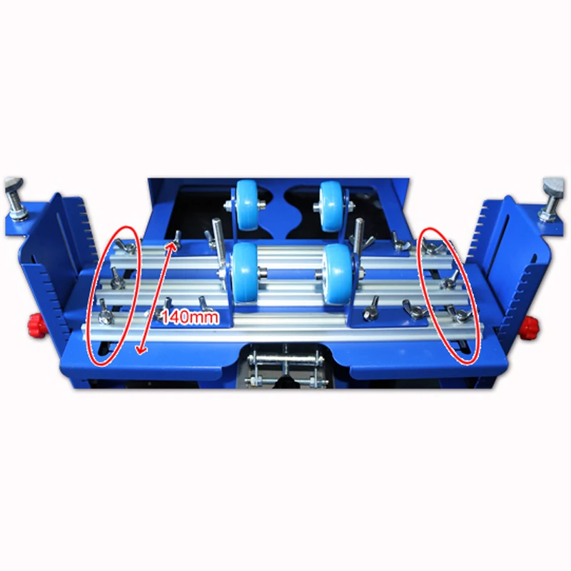 Imagem -06 - Máquina de Impressão de Tela Curvada Pequena Máquina de Impressão de Tela Curvada Manual Curvo Garrafa Cup Spe-e Qm1012