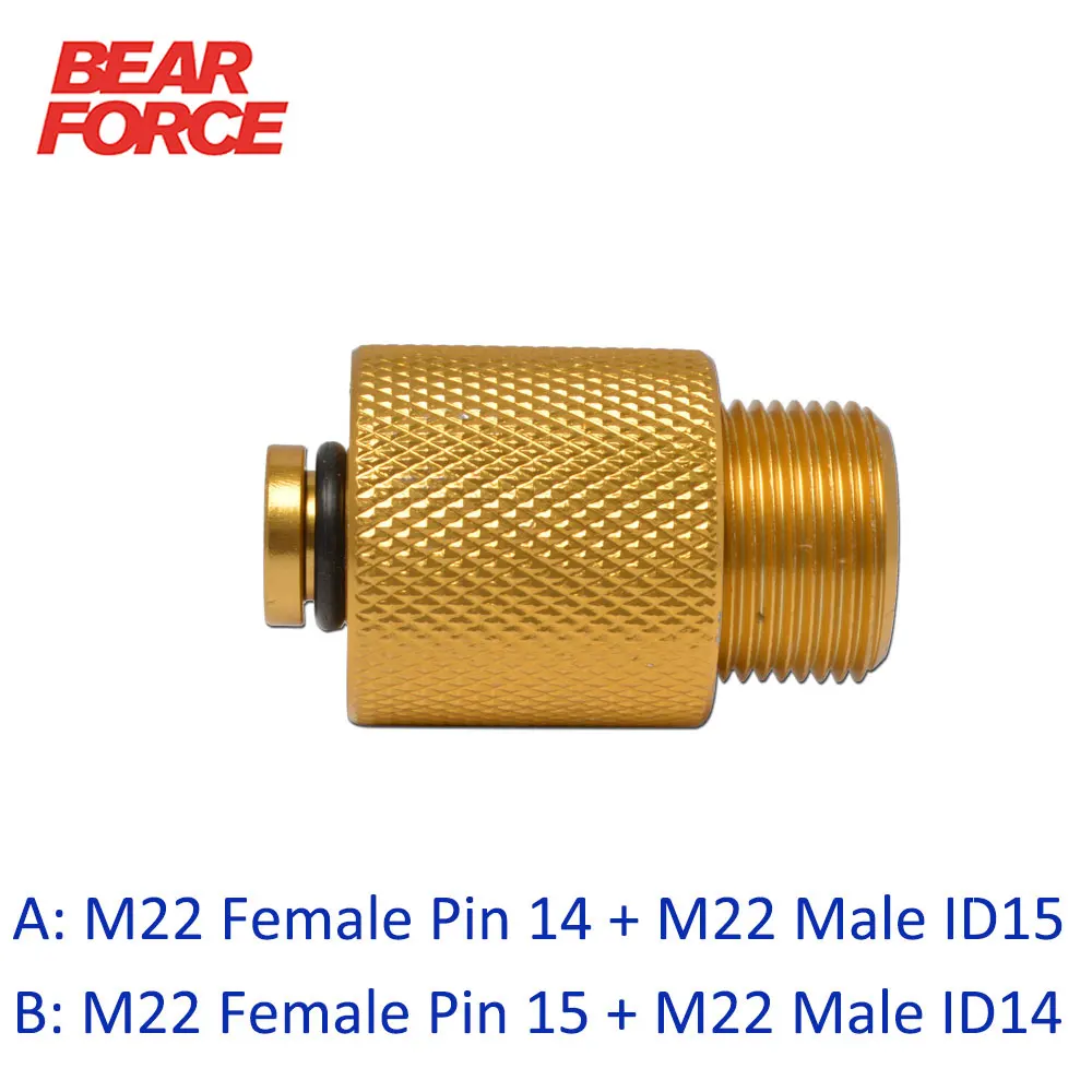 

Адаптер выпускного разъема для мойки высокого давления (преобразование M22 — ID 14–M22 — ID15)