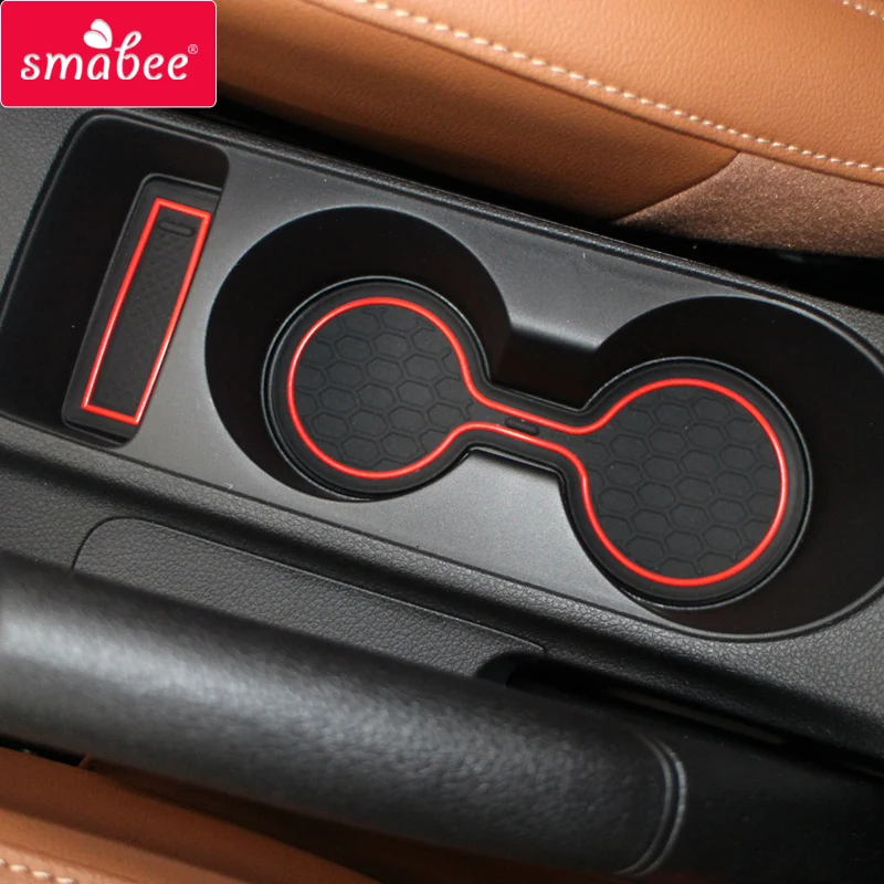 for Kia Rio 4 X-Line 2017 - 2022 2023 2024 Anti-Slip Gate Slot Cup Mat Non-slip Pad Interior Accessories 18pcs/Set