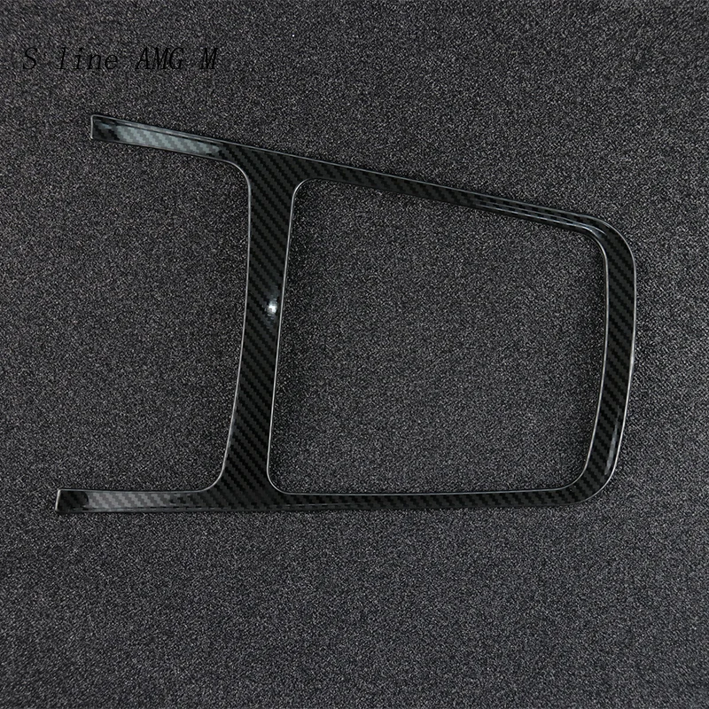 For Mercedes Benz CLA GLA A Class W117 W176 X156 Accessories Carbon Fiber Auto Interior Center Console Panel Cover Trim Stickers