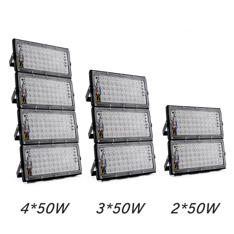 50W Led Flood Light AC 220V 230V 240V Outdoor Floodlight Spotlight IP65 Waterproof LED Street Lamp Landscape Lighting