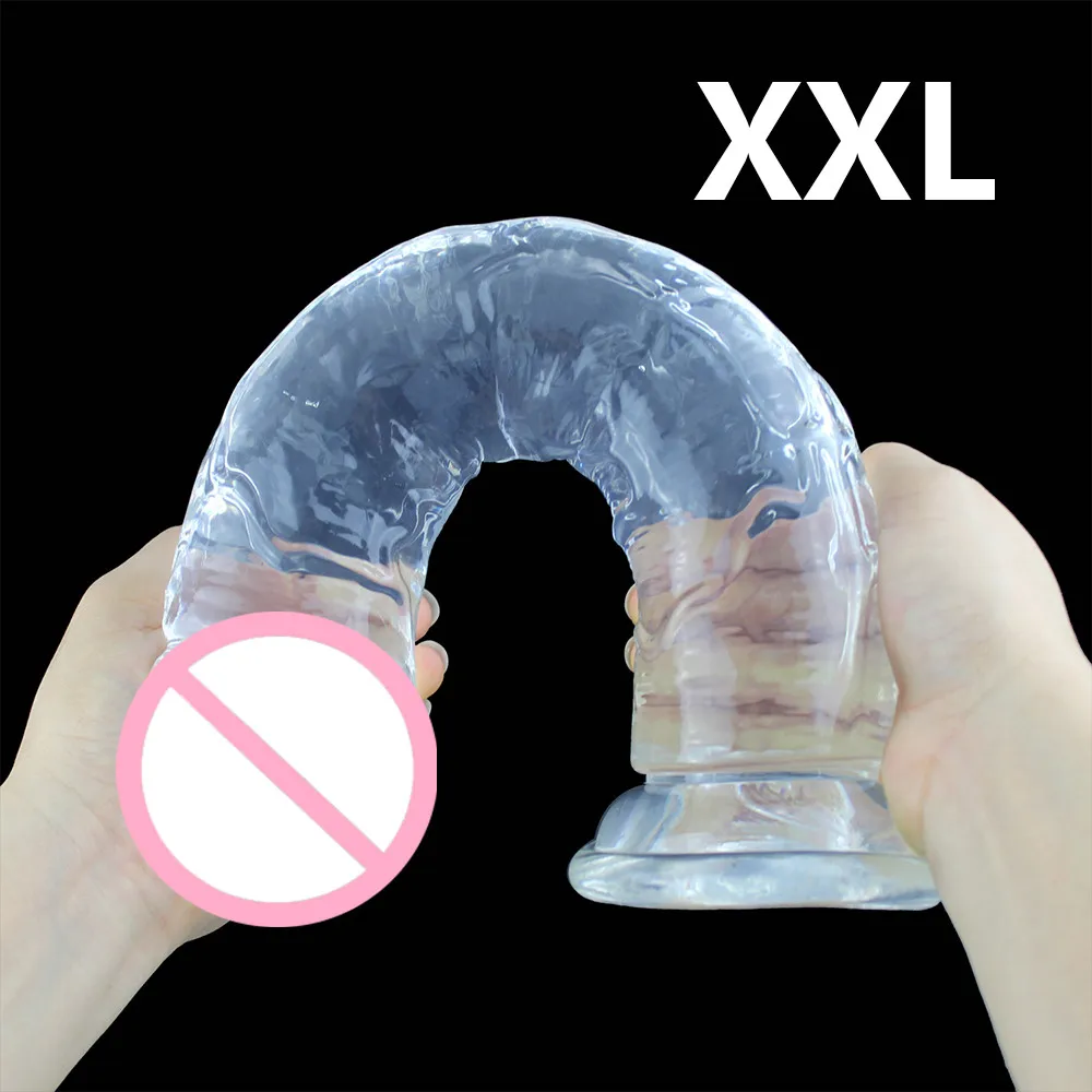 Realistic Dildo Strong Suction Cup Sex Toys for Couples Soft Jelly Big Penis G-Spot Masturbator Women Dildos Toy For Adults Shop