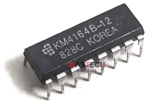 1PCS brand new original spot KM4164B-12 package DIP-16 electronic component chip IC