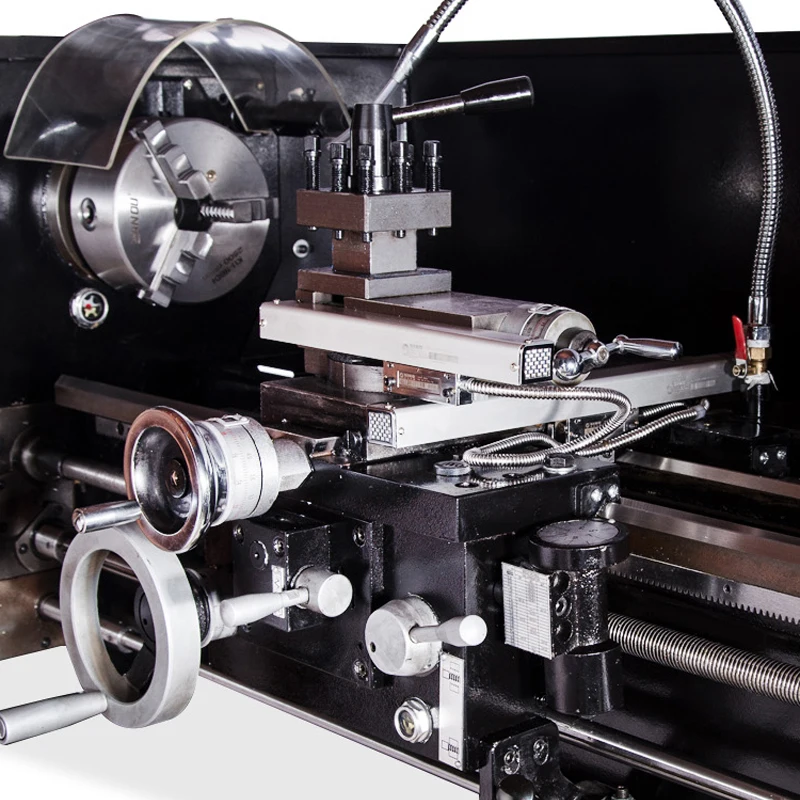 CT3090 New Small Household Lathe Ordinary Lathe Three-pole Bench Lathe Industrial Grade Small Lathe