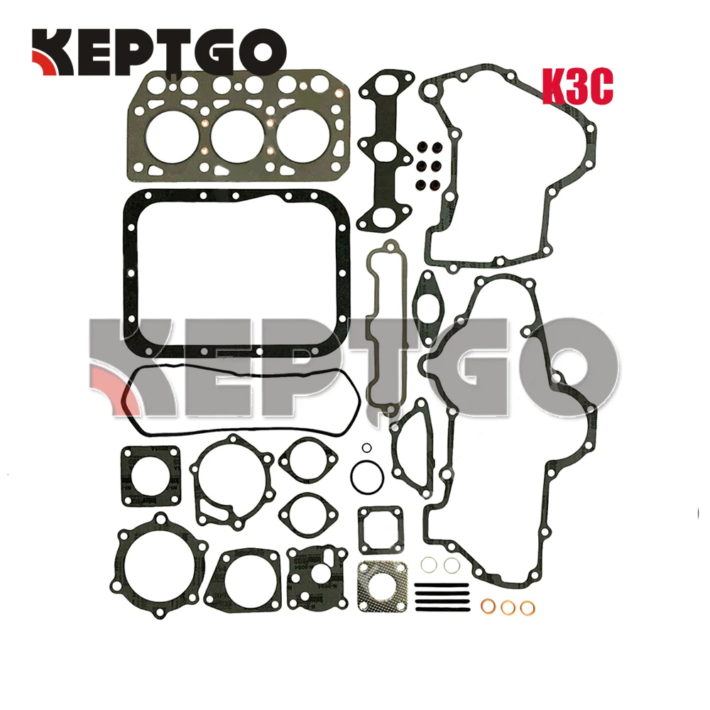 

Full Gasket Set for Mitsubishi K3C Eurotrac, TU1600, MT1601, TU150, Case-IH 234