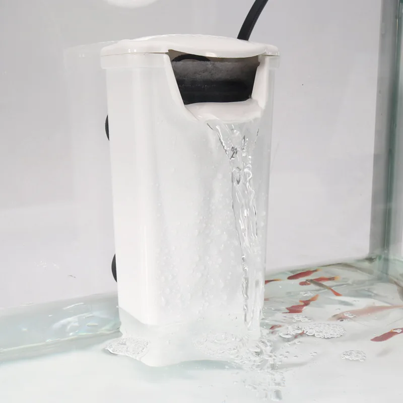 3W 200L/H Silent Low Water Aquarium Filter Turtle Fish Tank Waterfall Internal Filter Pump for Turtle Tortoise Frog 220V