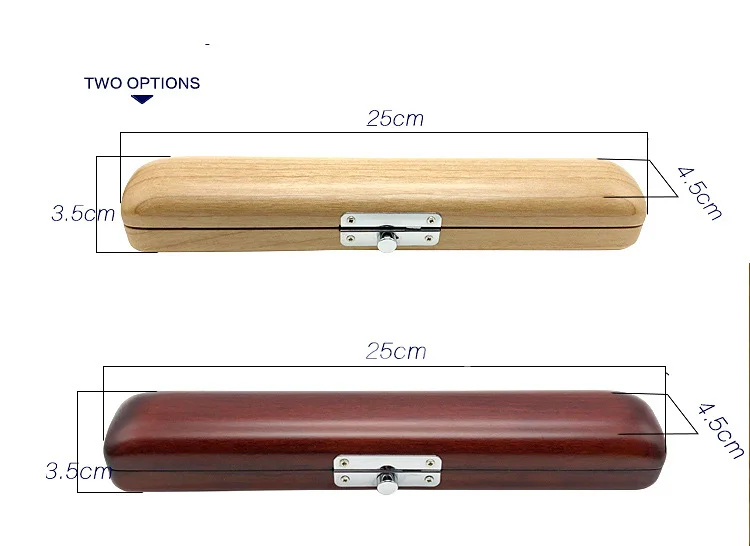 

Wood Flute Head Joint Case Wooden Storage Box Flute Mouthpiece Accessories