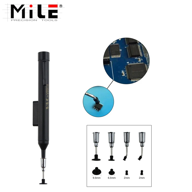 مايل-قلم مصاصة مضاد للكهرباء الساكنة IC SMD ، لشفط الفراغ لـ BGA SMD SMT ، أدوات العمل ، لأجهزة Apple iPhone Samsung Sony