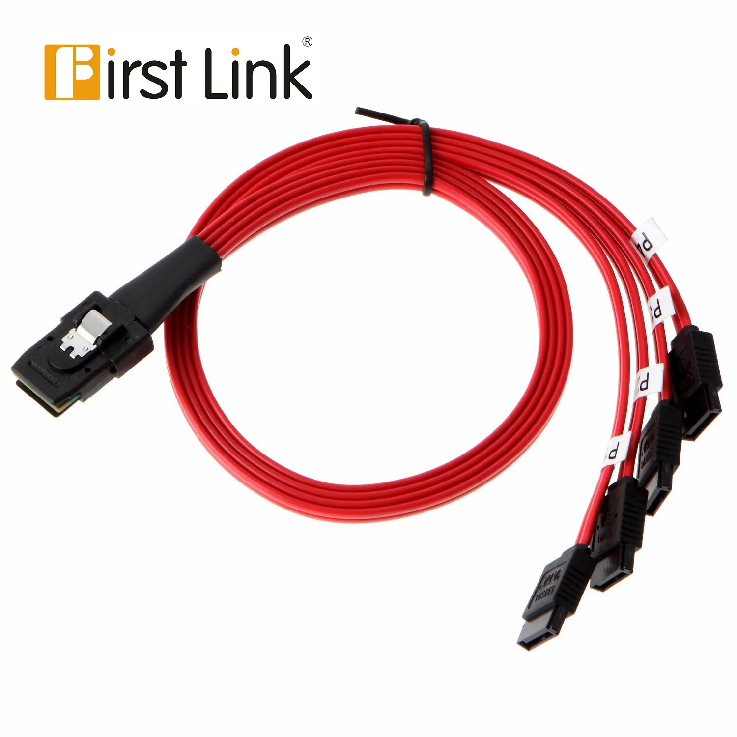 

Mini SAS 36Pin SFF-8087 Male to 4 SATA 7Pin female Cable Mini SAS Host/Controller to 4 SATA Target/Backplane