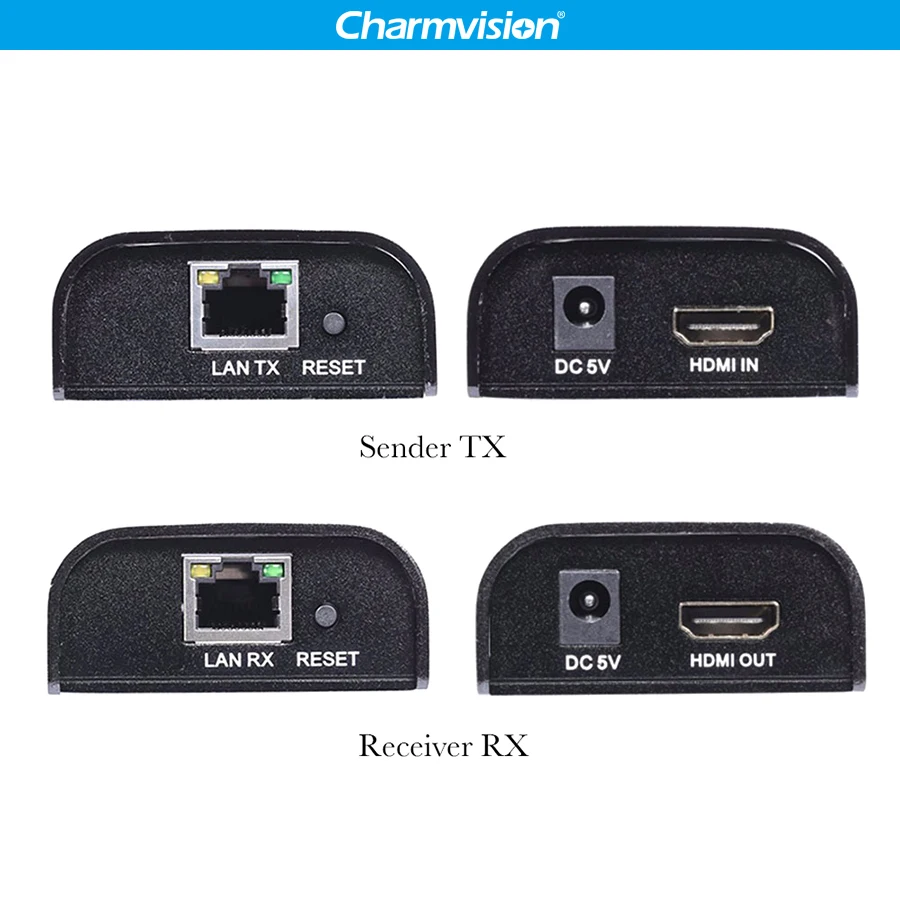 CHV373 120m HDMI 익스텐더 1080P LAN 이더넷 TCP/IP RJ45 CAT5 스플리터, 익스텐션 송신기 TX 리시버 RX 호스트 V2.0 V3.0 V4.0