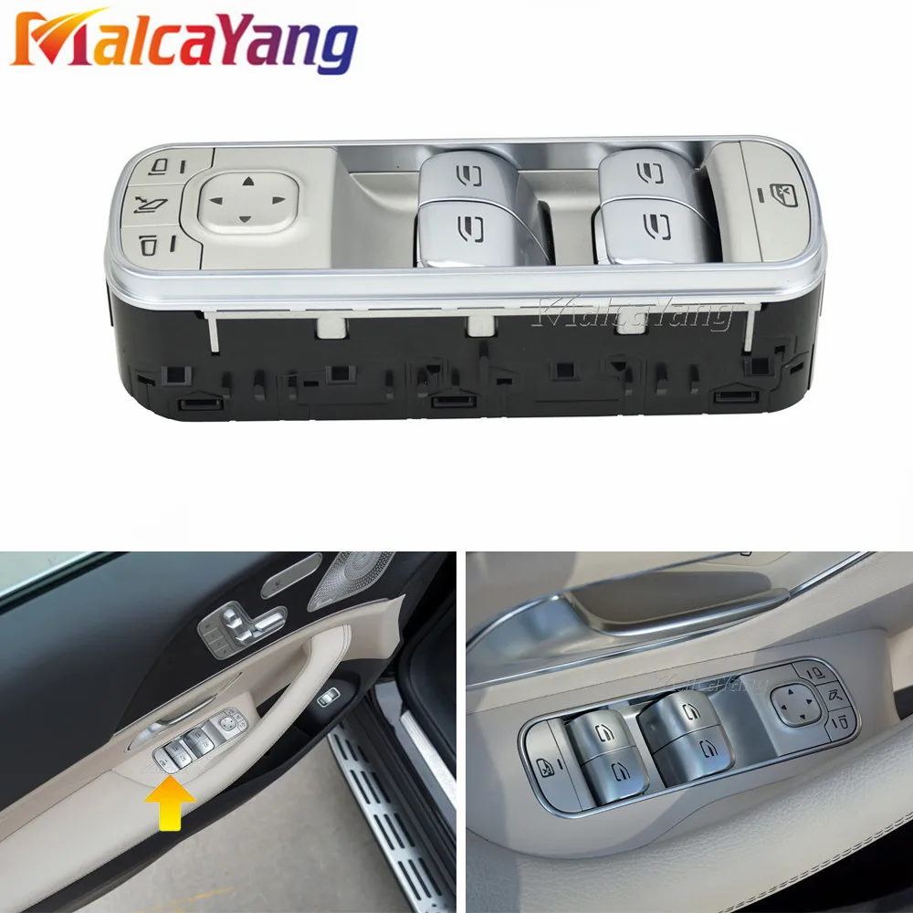

Electric Power Window Lifter Switch Car Accessories For Mercedes Benz GLS GLE W167 2019 2020 2021 A1679054501 1679054501