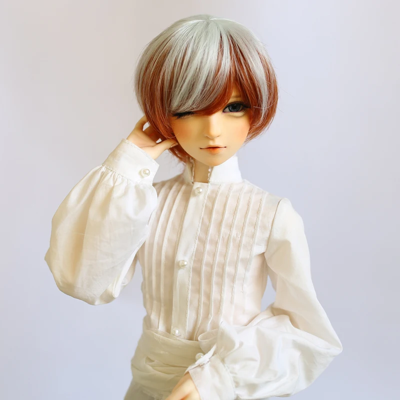 

BJD Wig Boy Baby Girl Short Hair Young doll Hair short hair for 1/3 BJD doll 1/4 BJD short hair