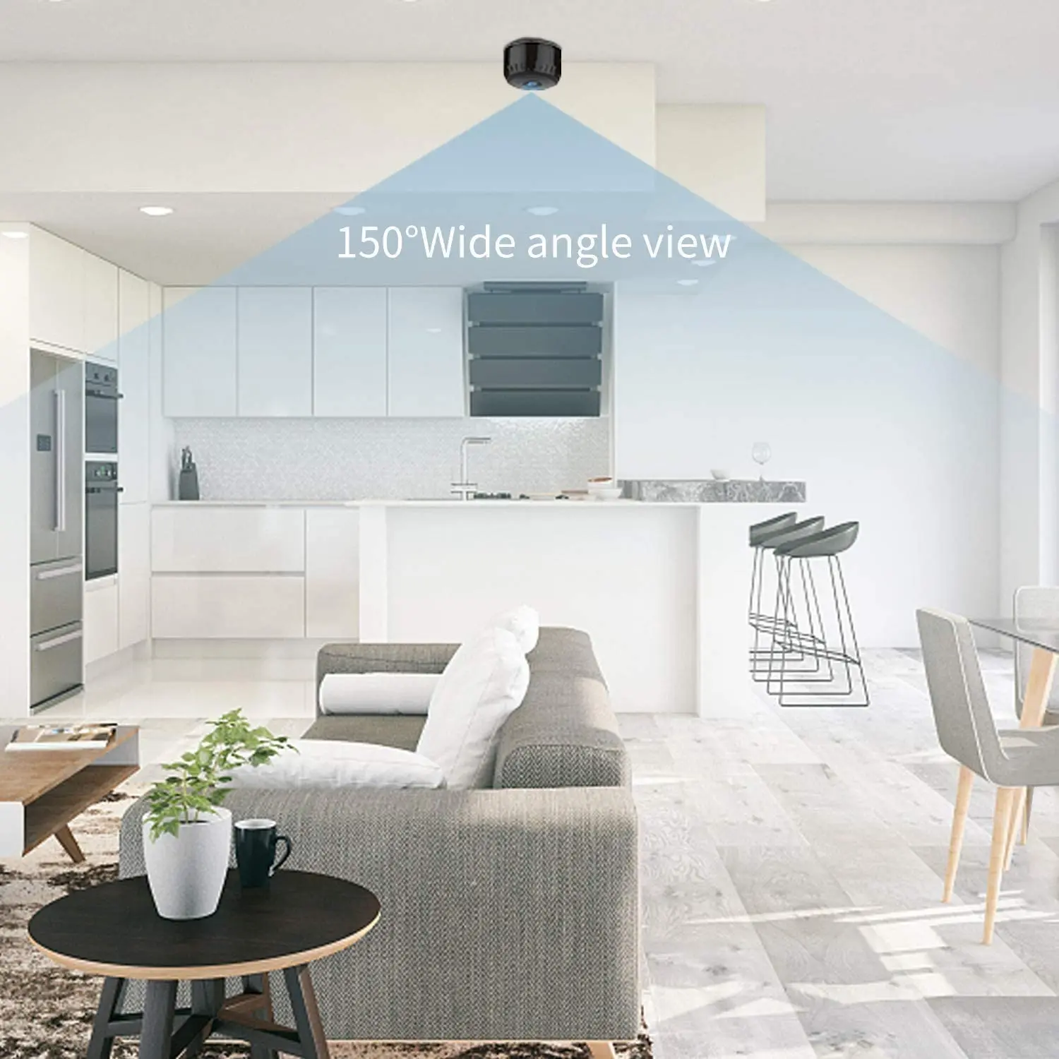 1080P HD małe bezpieczeństwo w domu kamery do domu na zewnątrz kryty bezpieczeństwa niania kamera bezprzewodowa Mini kamera WiFi kamera wideo