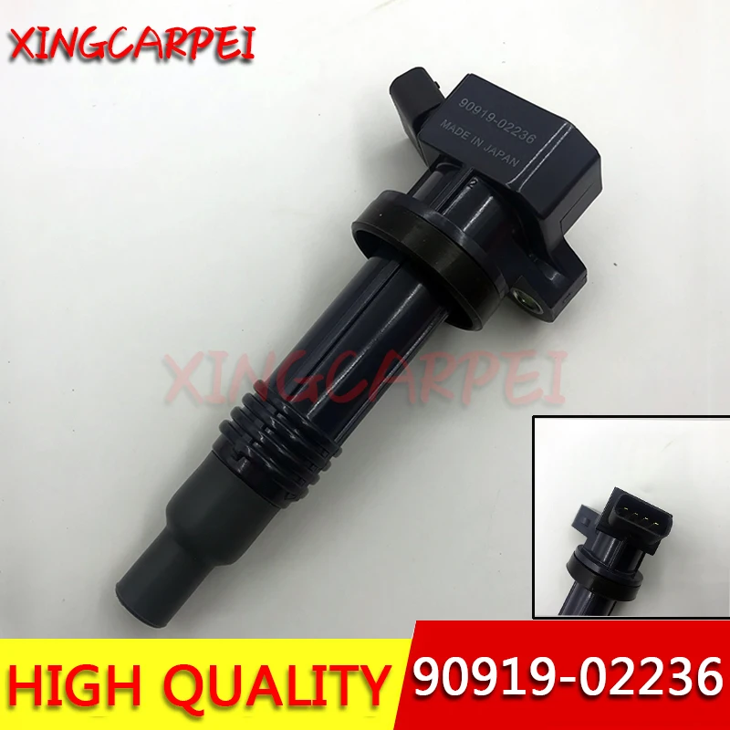 4pcs Ignition coil 90919-02236 9091902236 Fit For Toyota altezza Gita sxe10 3sge 2.0L L4