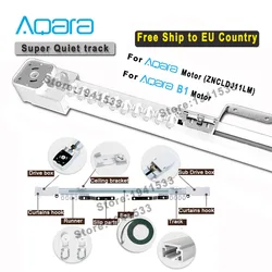 Sistema de Control de rieles de cortina inteligente Aqara/Aqara B1, sistema de Control personalizado para Motor de cortina inteligente Aqara/Aqara B1