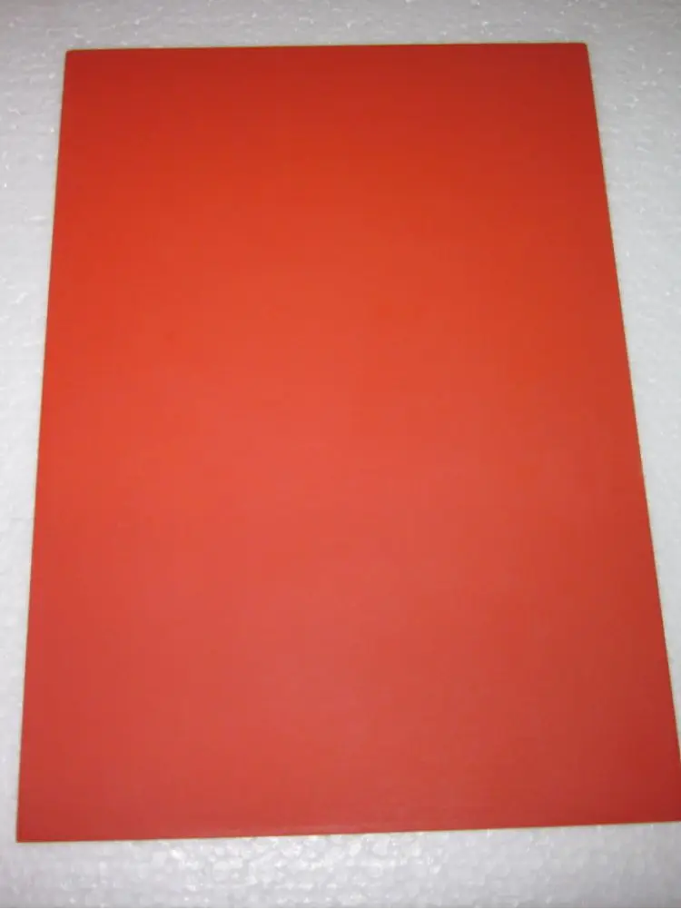 1PC Orange A4 2.3mm Laser Rubber Sheet for Rubber Stamp Printing Engraving