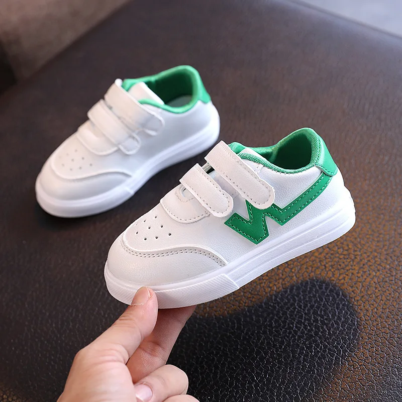 New Fashion High Quality Boys White Toddler Sneaker Children Flat Shoes Casual Baby Kids Baby Girl Shoes Toddler Running Shoes