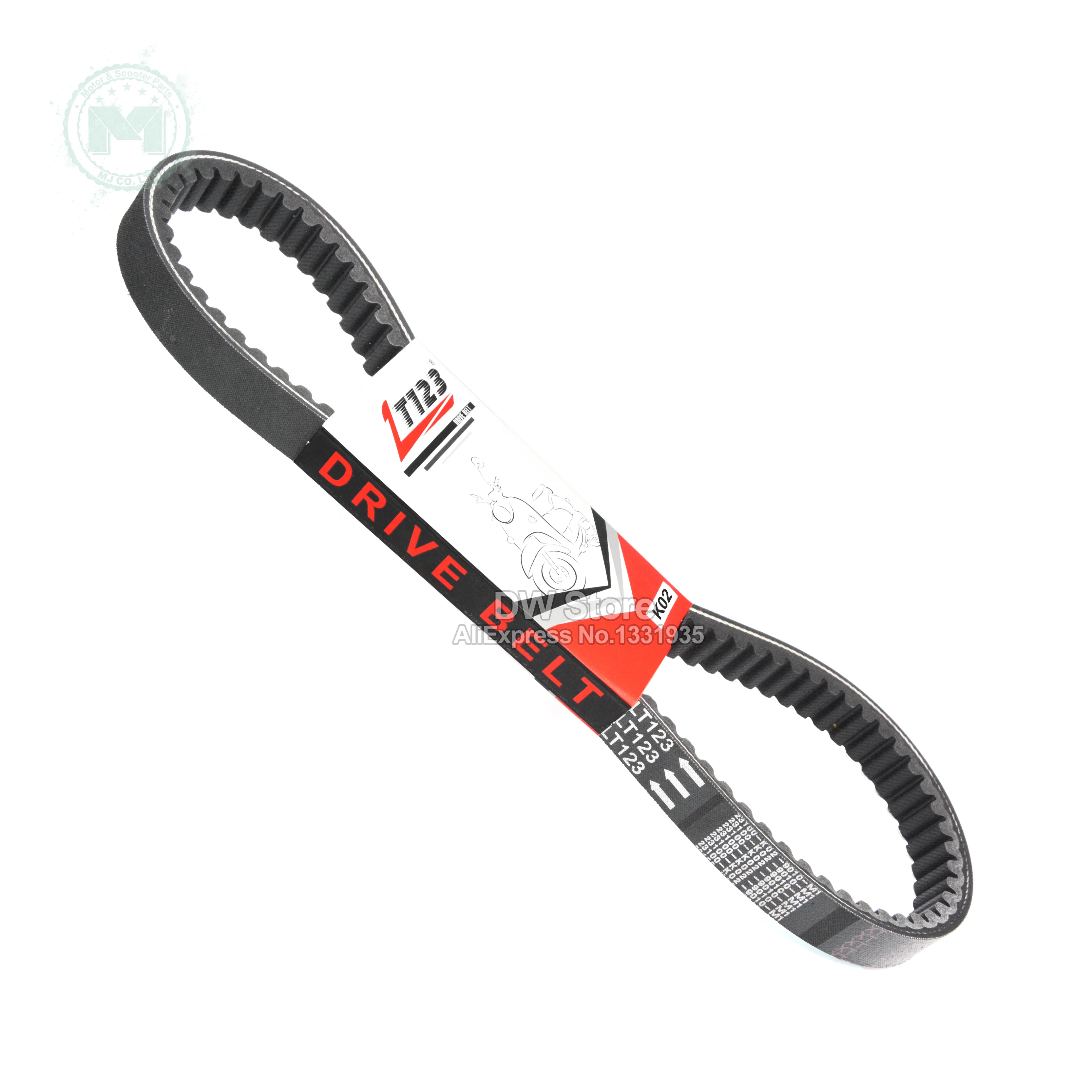 LT123 23100 K02 901 Motorcycle scooter hight quality rubber drive belt For Honda SH150 SH125 ABS 2013-2019