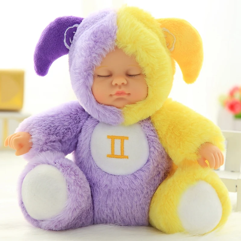 Simulation Reborn Doll Baby Plush Toys Baby Sleeping Appease Doll Newborn Photography Props Baby Birthday Xmas Gift Room Decor