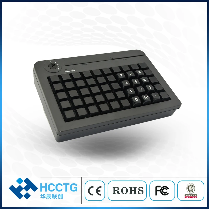 

USB 50 keypad Programming Keyboard POS Programmable KB50M MSR Can optional