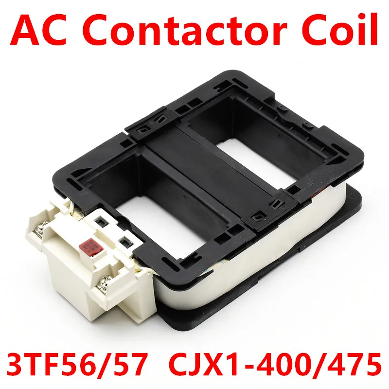 AC Contactor Coil For CJX1-400/22 CJX1-475/22 3TF56 3TF57 220V 380V 110V Voltage Control Coil