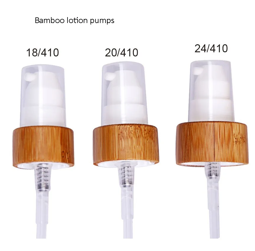 

200pcs/lot Bamboo Pump Cap Bamboo Flip Cap 18/140 Emulsion Spray Pump Cap Eco Friendly Wood Bamboo Cap Pipette Lid 20-410 24mm