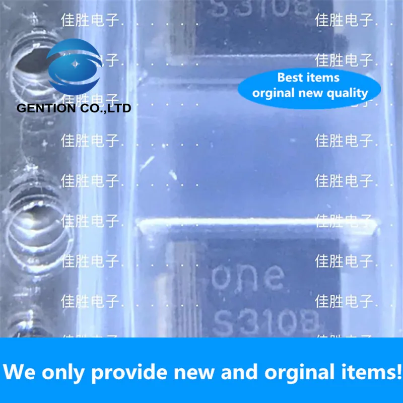 

50PCS 100% New original SS310B 3A100V Schottky DO214AA