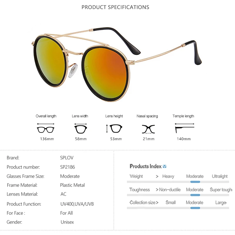 Retro Round Metal Sunglasses Men Women Steampunk Brand Designer Glasses Metal Frame Shades Fashion Eyewear Oculos De Sol UV400