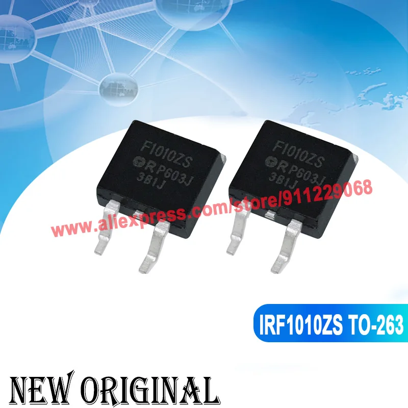 (5piece) F1010ZS IRF1010ZS TO-263 55V 75A / STPS30H100CG 100V 30A / PHB146NQ06LT 55V 75A / 2N06L07 IPB80N06S2L-07 55V 80A TO-263