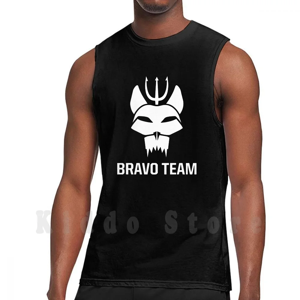 Marina Fuerzas Especiales Seal Team Six Bravo Group Dtg53 Camisetas sin mangas Chaleco 100% Algodón Seal Team Six Six 6 Bravo Group War Armado