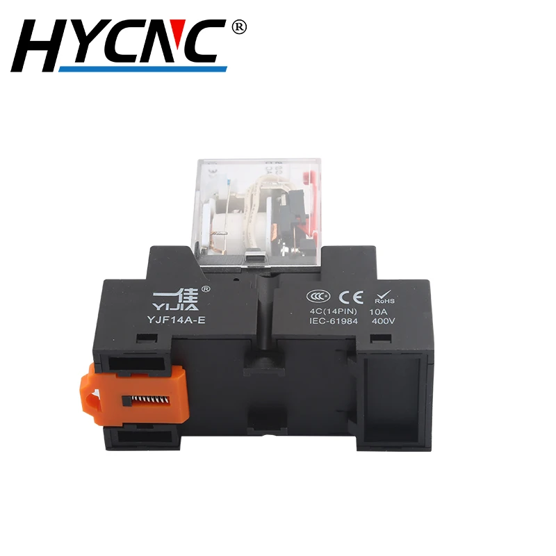 24v dc 220v ac relé intermediário pequeno relé eletromagnético 8 pinos 14 pinos bobina relé de potência com base de soquete